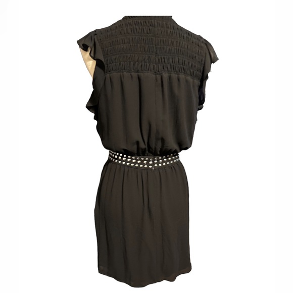 Michael Kors Studded Waist Ruffled Dress - Picture 8 of 11
